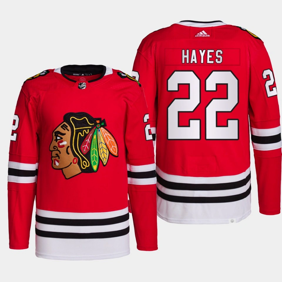 2022 Gavin Hayes Chicago Blackhawks NHL Draft Red Jersey Authentic Primegreen Home 2022 Gavin Hayes Chicago Blackhawks NHL Draft Red Jersey Authentic Primegreen Home