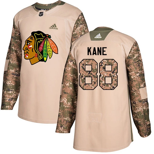 Youth Chicago Blackhawks #88 Patrick Kane Veterans Day Practice Camo Authentic Jersey Youth Chicago Blackhawks #88 Patrick Kane Veterans Day Practice Camo Authentic Jersey