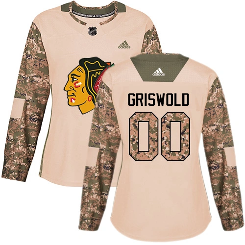 Women's Chicago Blackhawks #00 Clark Griswold Veterans Day Practice Camo Authentic Jersey Women's Chicago Blackhawks #00 Clark Griswold Veterans Day Practice Camo Authentic Jersey