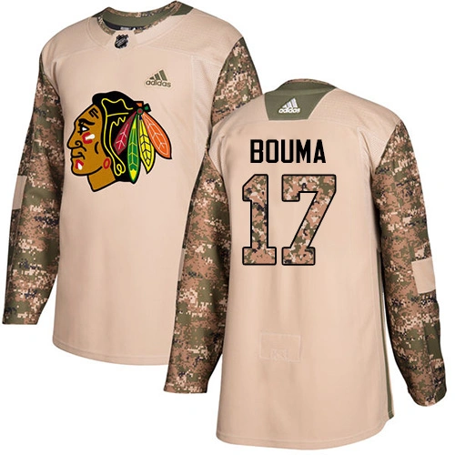 Chicago Blackhawks #17 Lance Bouma Camo Veterans Day Practice Authentic Jersey Chicago Blackhawks #17 Lance Bouma Camo Veterans Day Practice Authentic Jersey