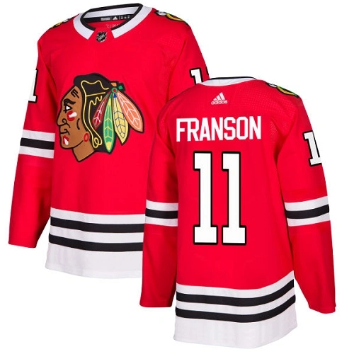Chicago Blackhawks #11 Cody Franson Home Red Authentic Jersey Chicago Blackhawks #11 Cody Franson Home Red Authentic Jersey