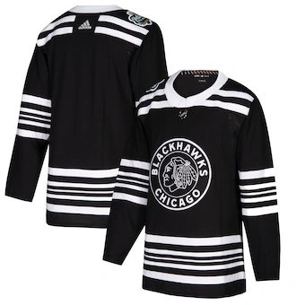 Chicago Black 2019 Winter Classic Authentic Jersey