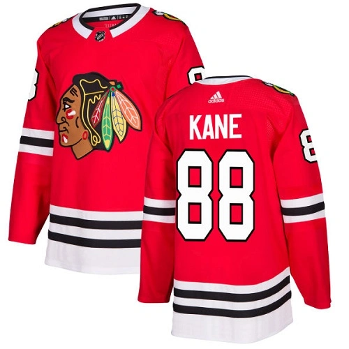 Chicago Blackhawks #88 Patrick Kane Premier Red Home Adidas Jersey