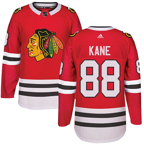 Kid's Chicago Blackhawks #88 Patrick Kane Premier Red Home Adidas Jersey Kid's Chicago Blackhawks #88 Patrick Kane Premier Red Home Adidas Jersey