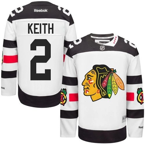 Kid's Chicago Blackhawks #2 Duncan Keith Premier White 2016 Stadium Series Reebok Jersey Kid's Chicago Blackhawks #2 Duncan Keith Premier White 2016 Stadium Series Reebok Jersey
