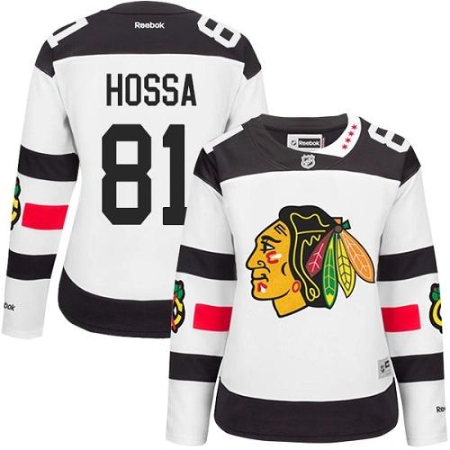 Women's Chicago Blackhawks #81 Marian Hossa Premier White 2016 Stadium Series Reebok Jersey Women's Chicago Blackhawks #81 Marian Hossa Premier White 2016 Stadium Series Reebok Jersey