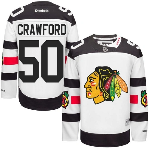 Chicago Blackhawks #50 Corey Crawford Authentic White 2016 Stadium Series Reebok Jersey Chicago Blackhawks #50 Corey Crawford Authentic White 2016 Stadium Series Reebok Jersey