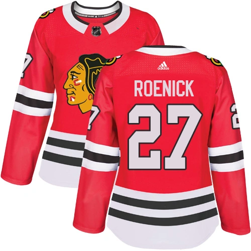 Women's Chicago Blackhawks #27 Jeremy Roenick Premier Red Home Adidas Jersey Women's Chicago Blackhawks #27 Jeremy Roenick Premier Red Home Adidas Jersey
