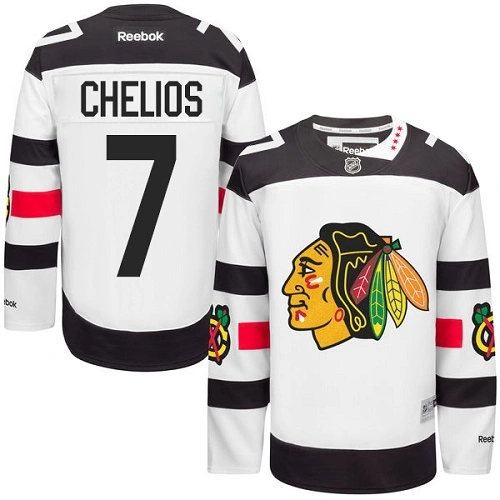 Chicago Blackhawks #7 Chris Chelios Authentic White 2016 Stadium Series Reebok Jersey Chicago Blackhawks #7 Chris Chelios Authentic White 2016 Stadium Series Reebok Jersey