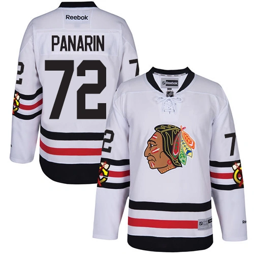 Kid's Chicago Blackhawks #72 Artemi Panarin Premier White 2017 Winter Classic Reebok Jersey Kid's Chicago Blackhawks #72 Artemi Panarin Premier White 2017 Winter Classic Reebok Jersey