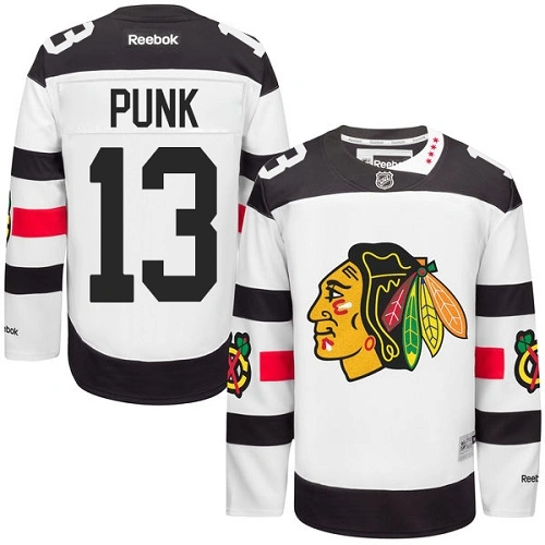 Kid's Chicago Blackhawks #13 CM Punk Premier White 2016 Stadium Series Reebok Jersey Kid's Chicago Blackhawks #13 CM Punk Premier White 2016 Stadium Series Reebok Jersey