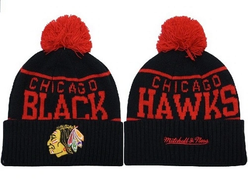 Chicago Blackhawks Stitched Knit Beanies Hats Chicago Blackhawks Stitched Knit Beanies Hats