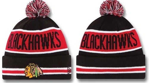 Chicago Blackhawks Stitched Knit Beanies Hats Chicago Blackhawks Stitched Knit Beanies Hats