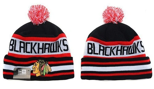 Chicago Blackhawks Stitched Knit Beanies Hats Chicago Blackhawks Stitched Knit Beanies Hats