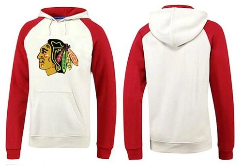 Chicago Blackhawks Big & Tall Logo Pullover White/Red Hoodie Sweather Chicago Blackhawks Big & Tall Logo Pullover White/Red Hoodie Sweather