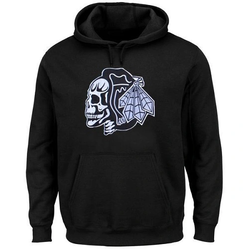 Chicago Blackhawks Black Hoodie Sweather