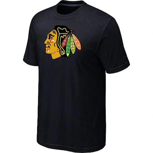 Chicago Big & Tall Logo T-Shirt - Black Chicago Big & Tall Logo T-Shirt - Black