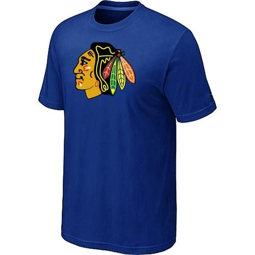 Chicago Big & Tall Logo T-Shirt - Blue Chicago Big & Tall Logo T-Shirt - Blue