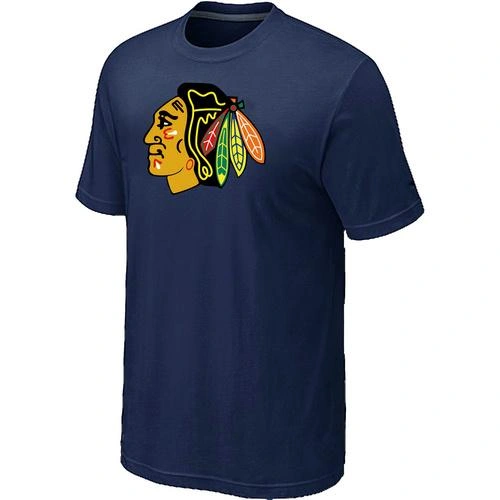 Chicago Big & Tall Logo T-Shirt - Navy Chicago Big & Tall Logo T-Shirt - Navy