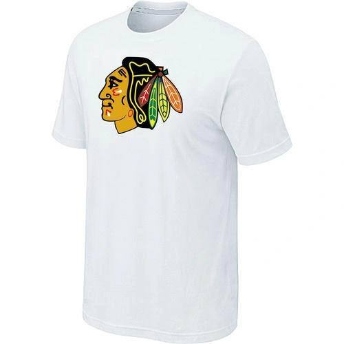 Chicago Big & Tall Logo T-Shirt - White Chicago Big & Tall Logo T-Shirt - White
