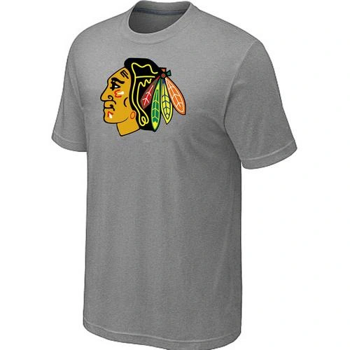 Chicago Big & Tall Logo T-Shirt - Grey Chicago Big & Tall Logo T-Shirt - Grey