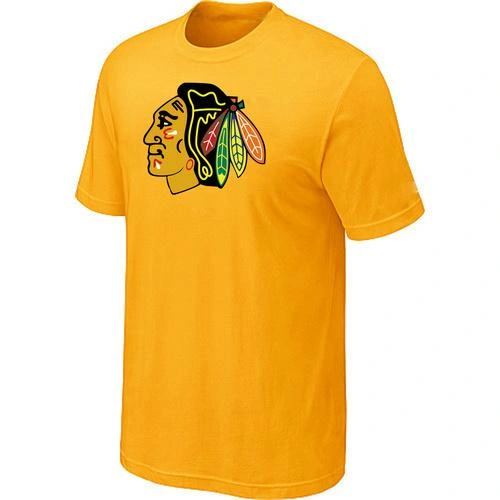 Chicago Big & Tall Logo T-Shirt - Yellow Chicago Big & Tall Logo T-Shirt - Yellow