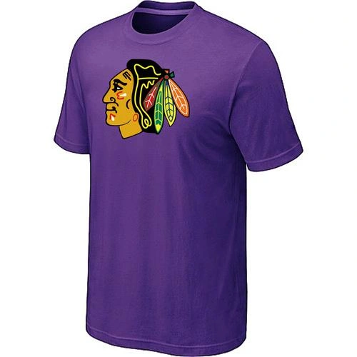 Chicago Big & Tall Logo T-Shirt - Purple Chicago Big & Tall Logo T-Shirt - Purple
