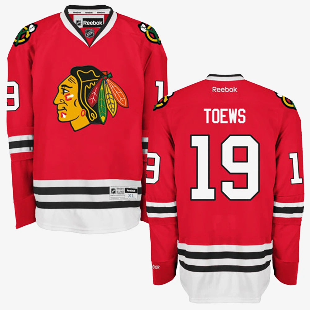 Jonathan Toews Chicago Blackhawks Red Home Jersey