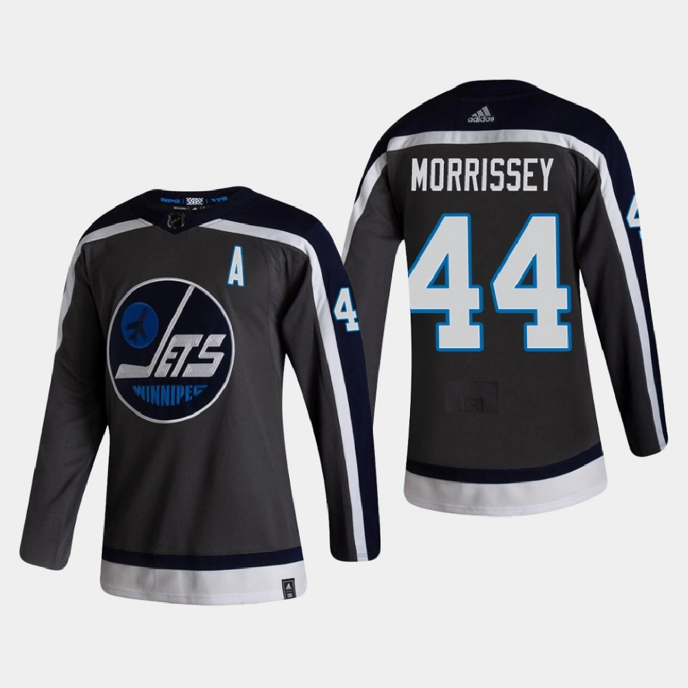 Women's Winnipeg Jets Josh Morrissey #44 2021 Season Reverse Retro Authentic Gray Jersey