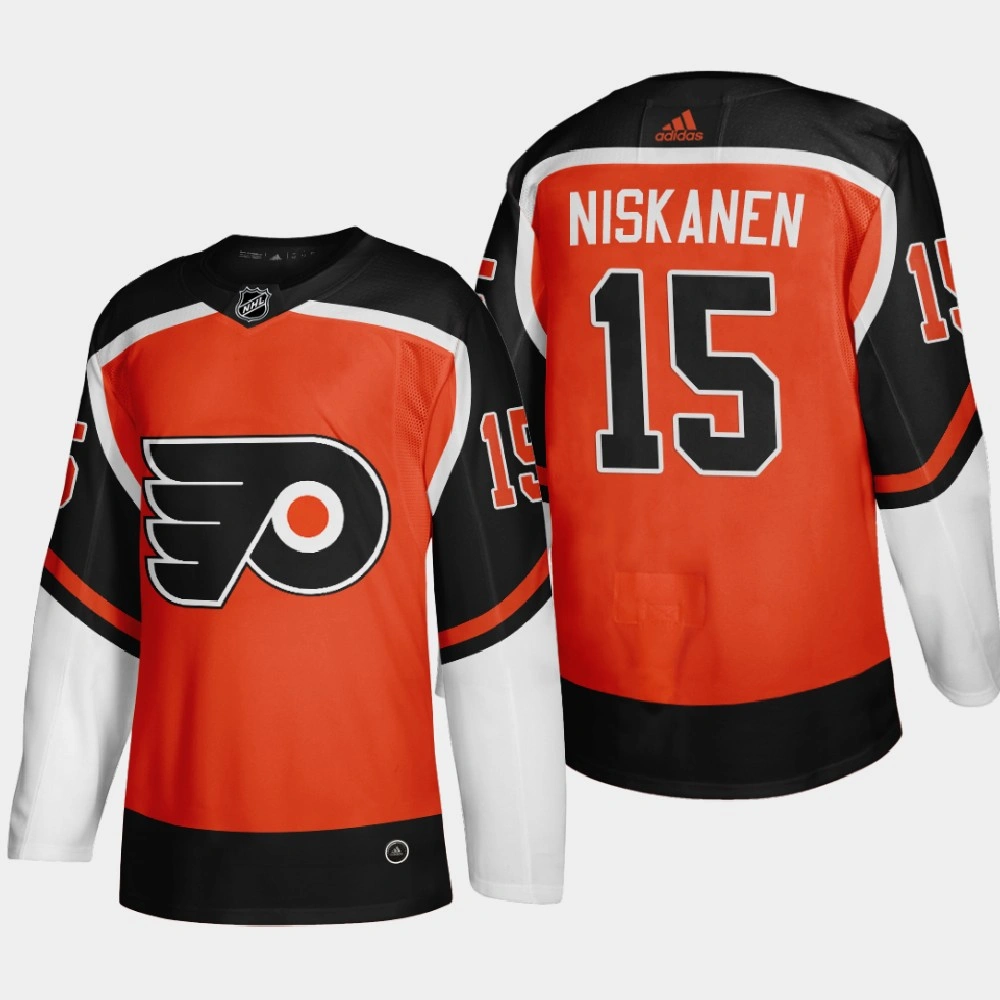 Women's Philadelphia Flyers Matt Niskanen #15 2021 Season Reverse Retro Fourth Authentic Orange Jersey