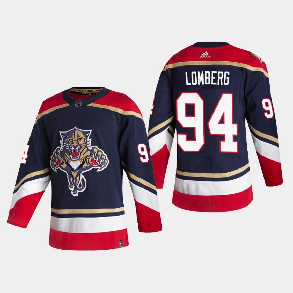 Youth Florida Panthers Ryan Lomberg #94 2021 Season Reverse Retro Authentic Special Edition Navy Jersey