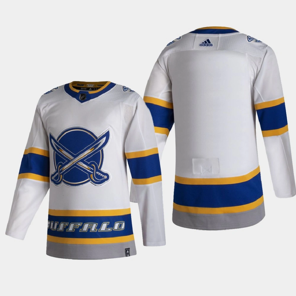 Men's Buffalo Sabres 2021 Season Reverse Retro Authentic Pro Special Edition White Jersey Men's Buffalo Sabres 2021 Season Reverse Retro Authentic Pro Special Edition White Jersey