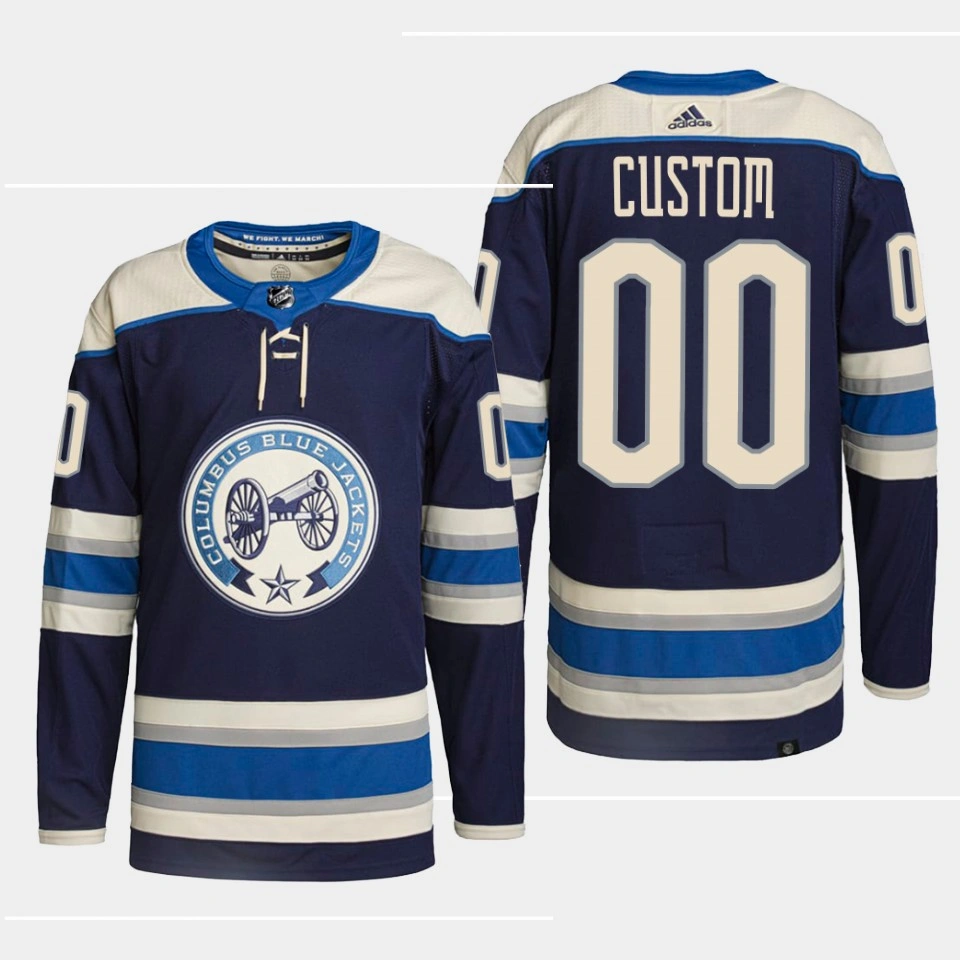 Youth Washington Capitals Custom #00 Alternate Navy 2022-23 Jersey Authentic Youth Washington Capitals Custom #00 Alternate Navy 2022-23 Jersey Authentic