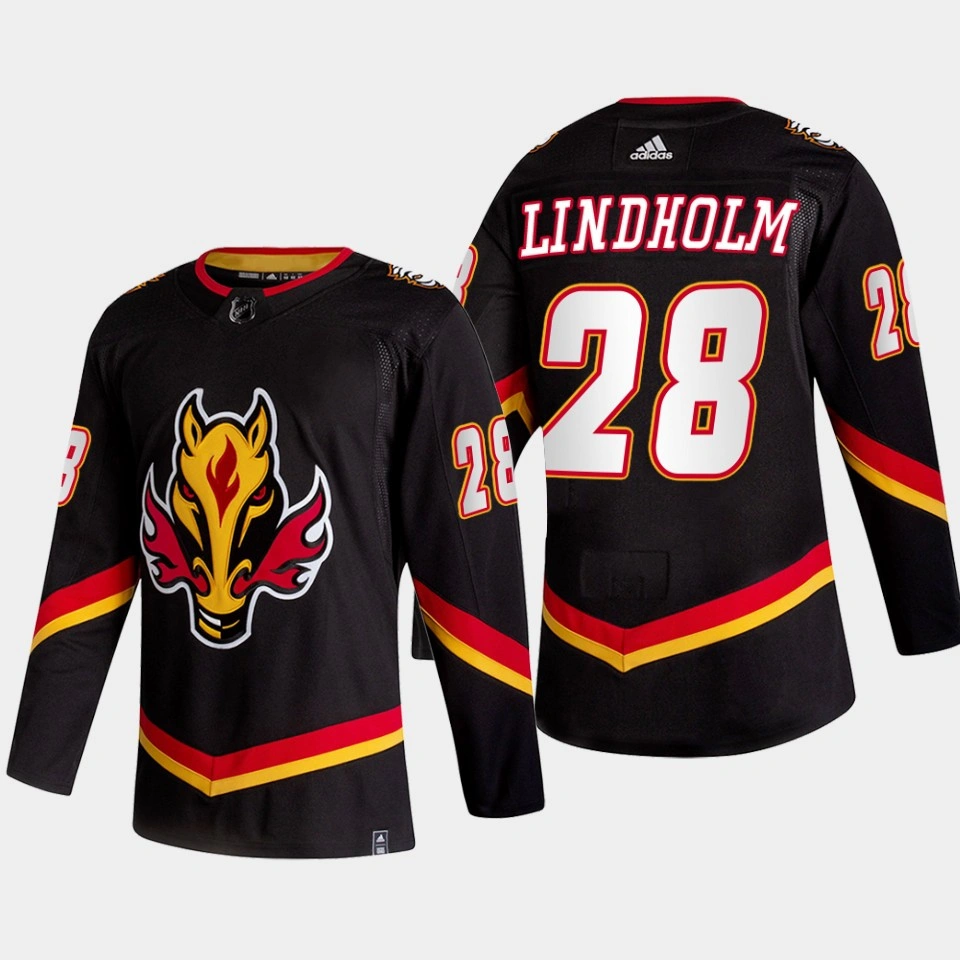 Elias Lindholm Calgary Flames Alternate Black Authentic Jersey 2022-23 Elias Lindholm Calgary Flames Alternate Black Authentic Jersey 2022-23