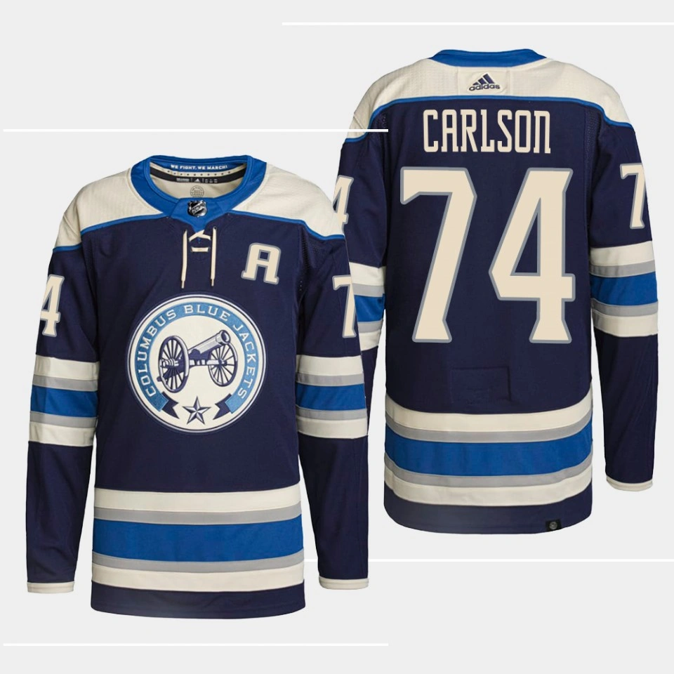 Women's Washington Capitals John Carlson #74 Alternate Navy 2022-23 Jersey Authentic