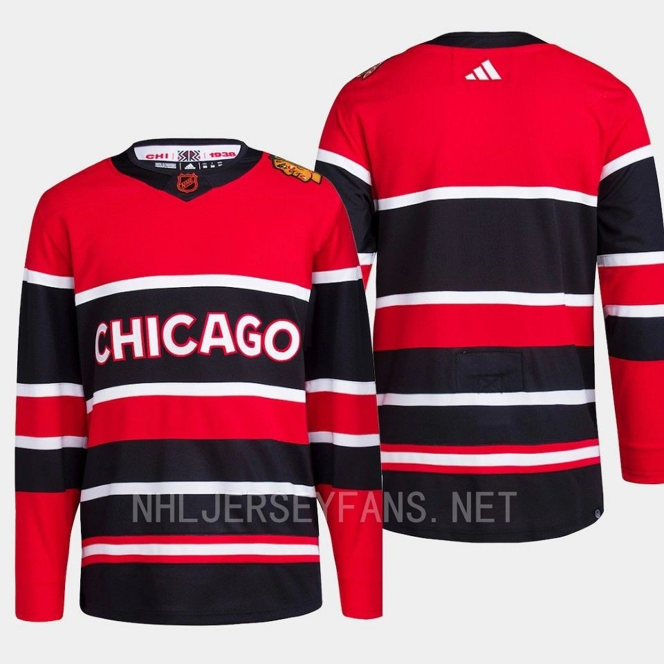 Men Chicago Blackhawks Reverse Retro 2.0 Authentic Primegreen Red Blank Jersey 2022 Men Chicago Blackhawks Reverse Retro 2.0 Authentic Primegreen Red Blank Jersey 2022