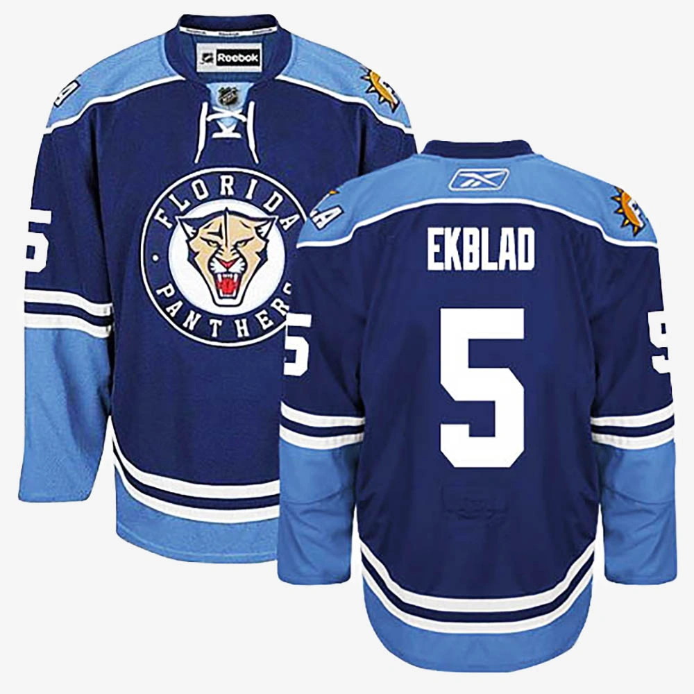 Women's Aaron Ekblad Florida Panthers Navy Blue Alternate Jersey