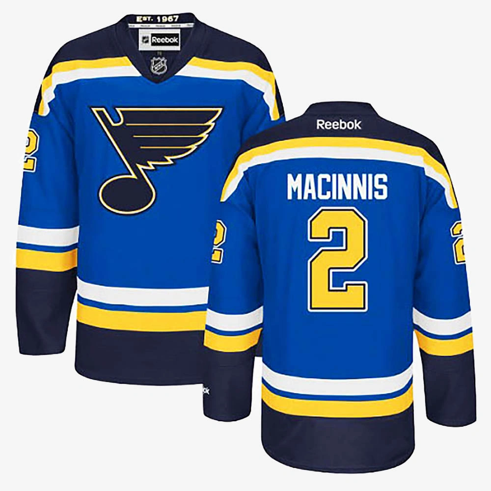 Women's Al Macinnis St. Louis Blues Royal Blue Home Jersey