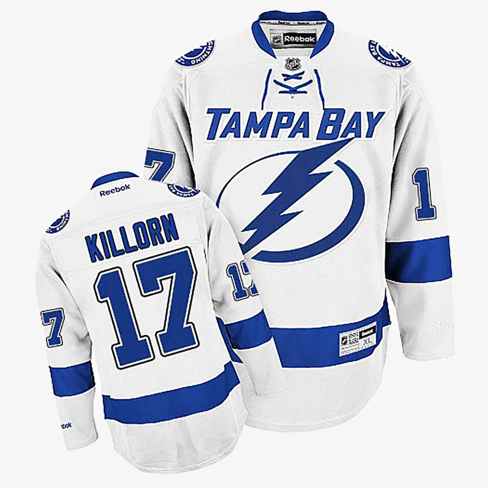 Alex Killorn Tampa Bay Lightning White Away Jersey Alex Killorn Tampa Bay Lightning White Away Jersey