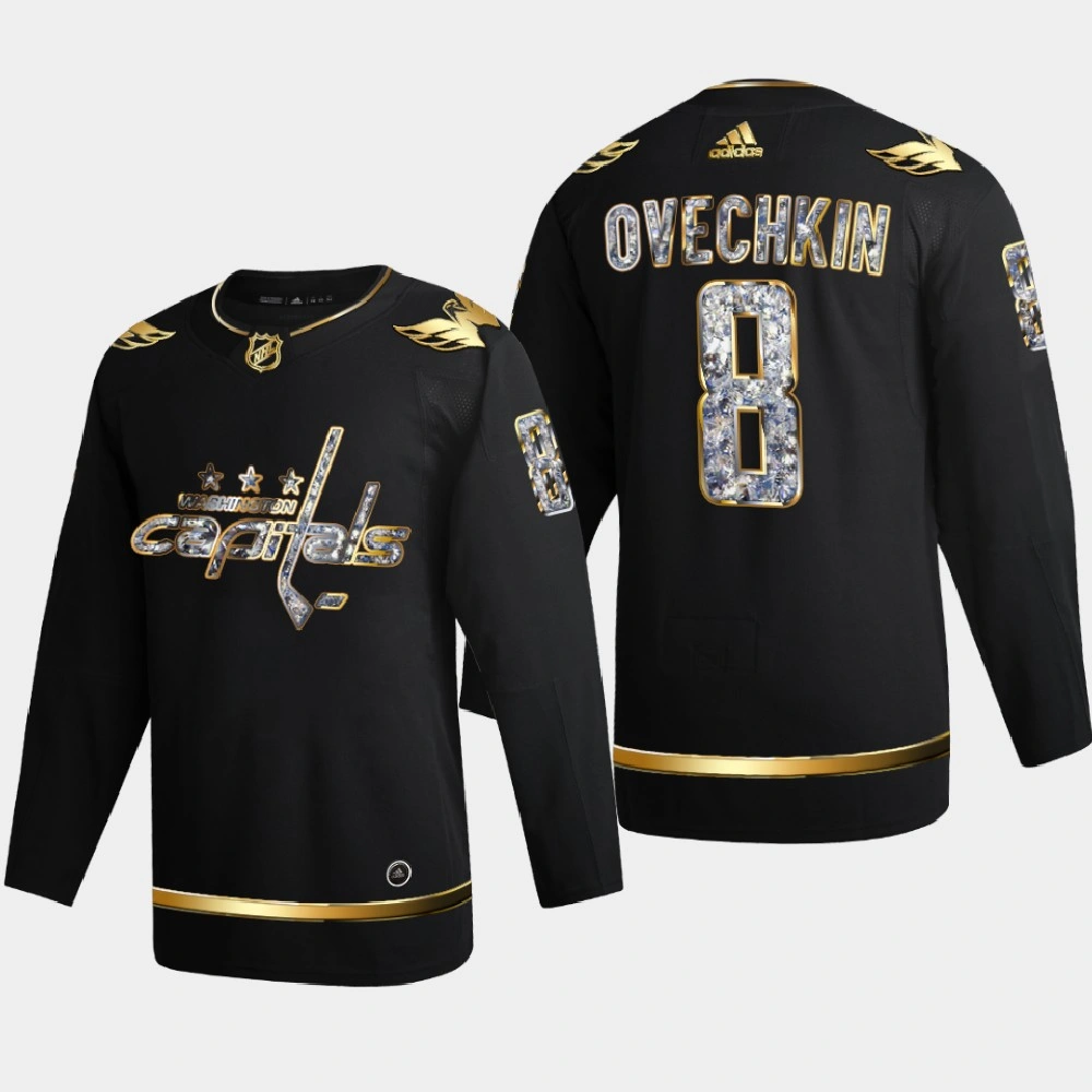 Women's Alexander Ovechkin Washington Capitals 2022 Stanley Cup Playoffs Black Diamond Edition Jersey Authentic