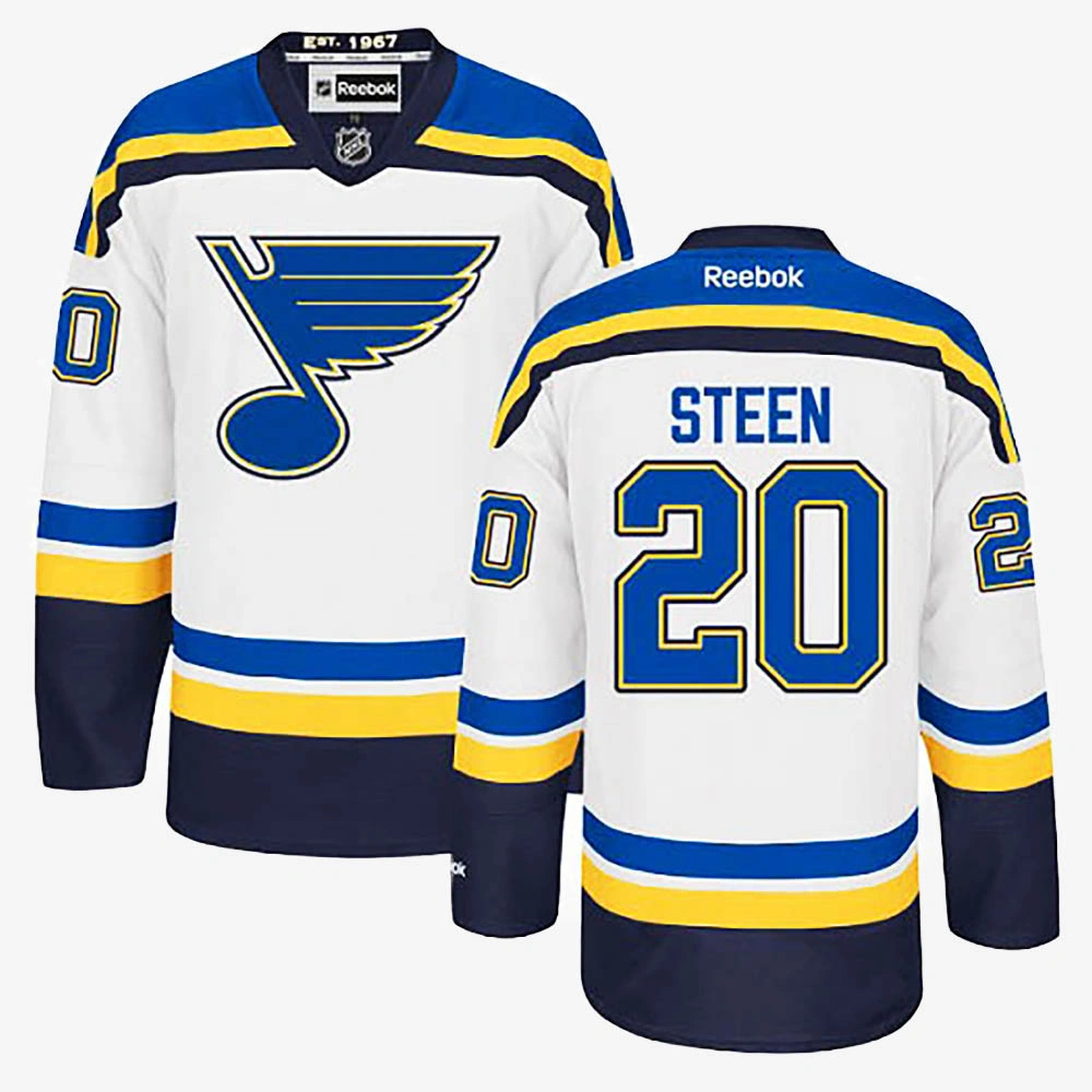 Alexander Steen St. Louis Blues White Away Jersey