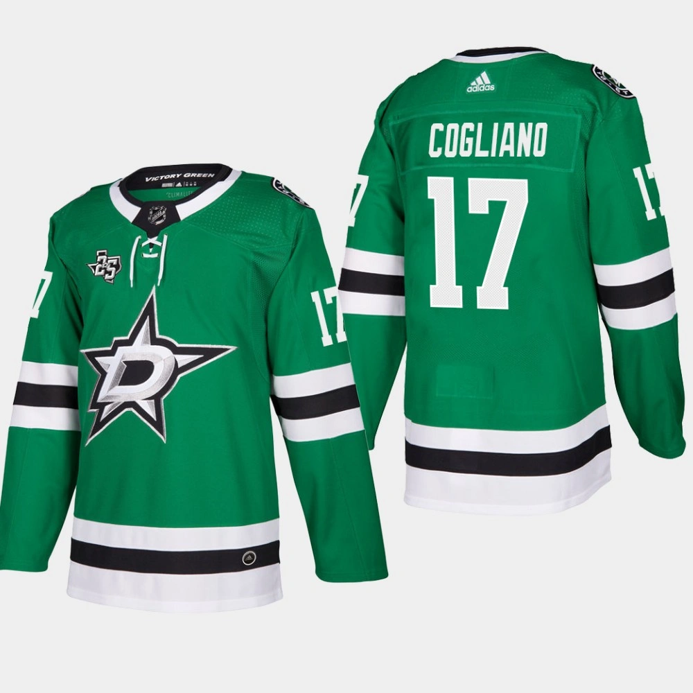 Youth Dallas Stars Andrew Cogliano #17 2018 Home Green Adidas Player Jersey Youth Dallas Stars Andrew Cogliano #17 2018 Home Green Adidas Player Jersey