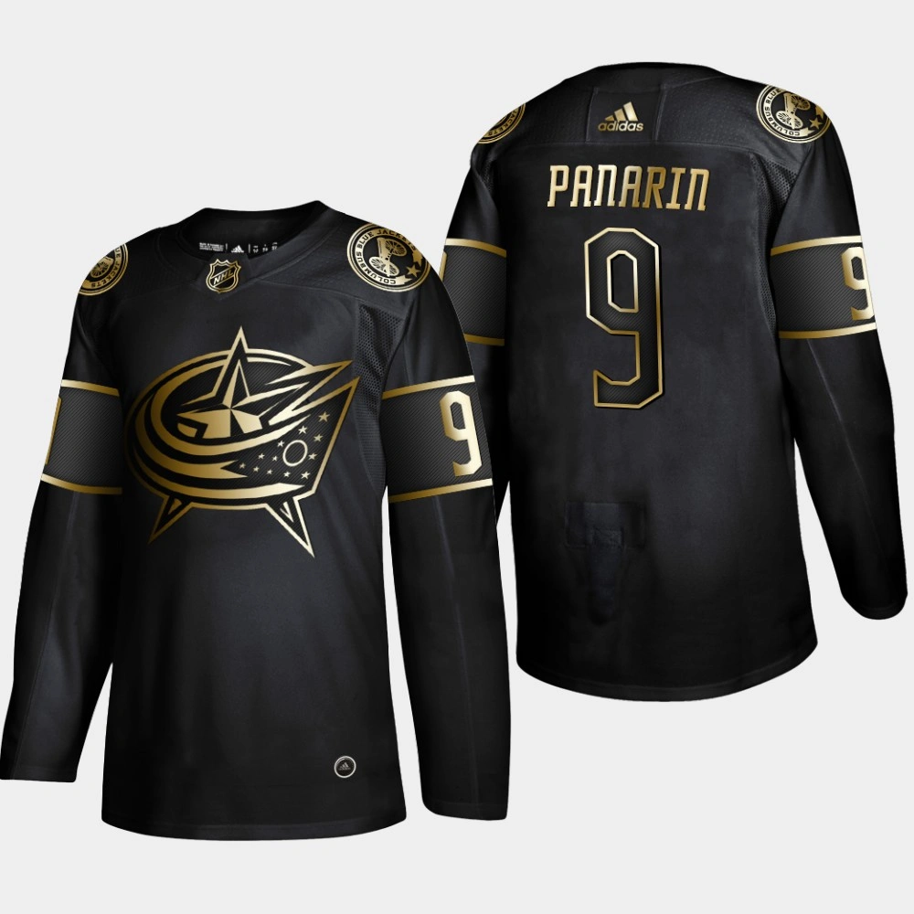 Youth Columbus Blue Jackets Artemi Panarin 2019 NHL Golden Edition Authentic Player Black Jersey Youth Columbus Blue Jackets Artemi Panarin 2019 NHL Golden Edition Authentic Player Black Jersey