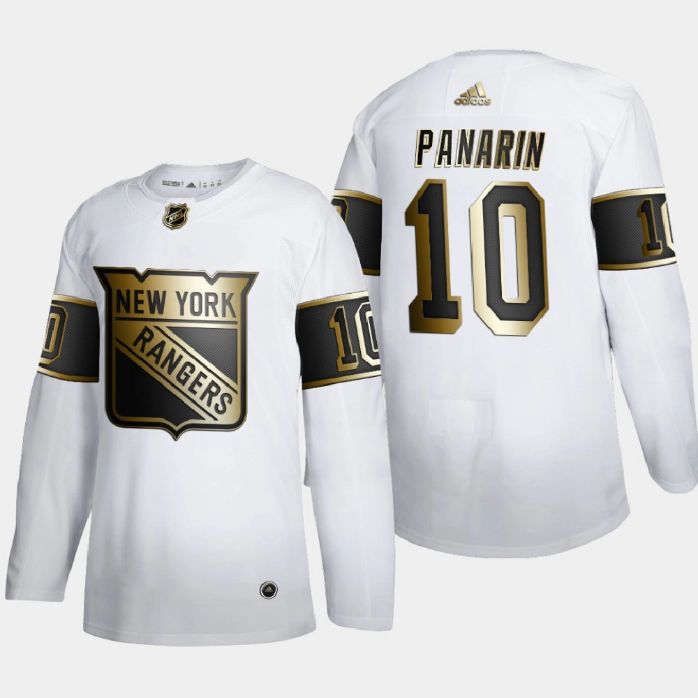 Men's New York Rangers Artemi Panarin #10 2020 Ted Lindsay Award White Jersey