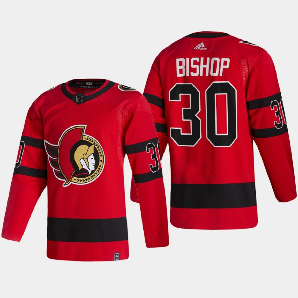 Youth Ben Bishop Ottawa Senators Reverse Retro Red Special Edition Jersey