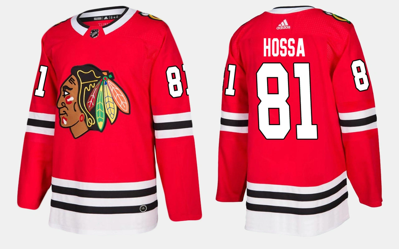 Chicago Blackhawks #81 Marian Hossa Home Red Jersey Chicago Blackhawks #81 Marian Hossa Home Red Jersey