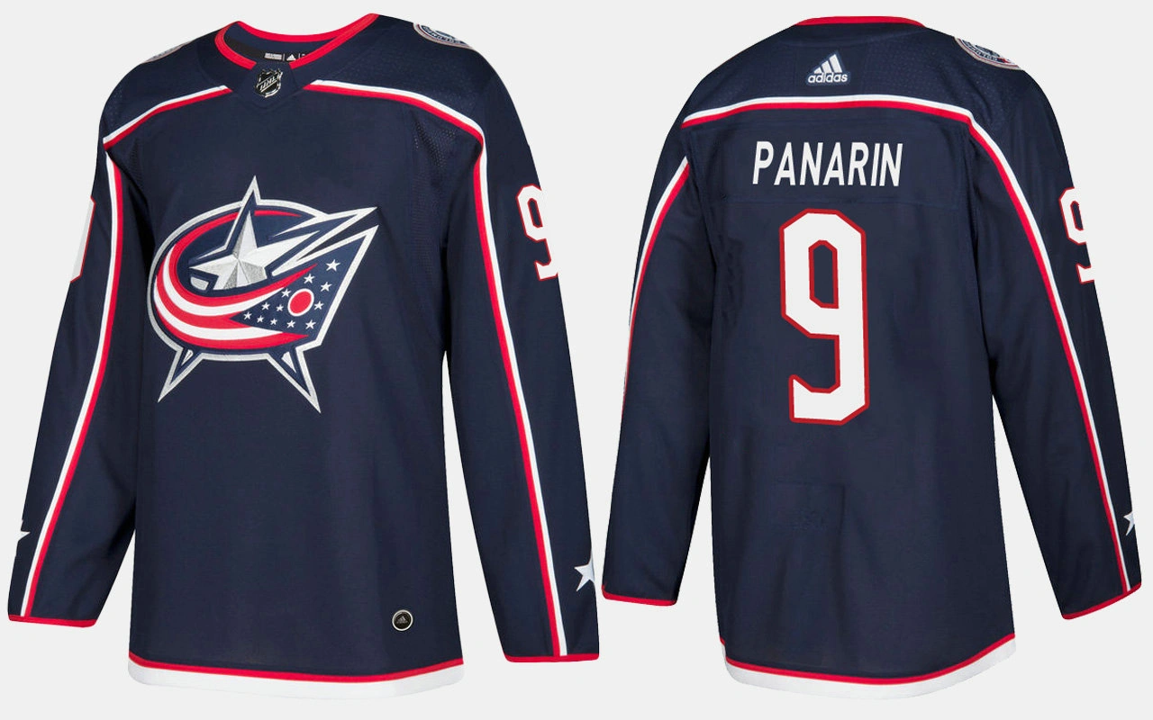 Women's Columbus Blue Jackets #9 Artemi Panarin Home Navy Jersey