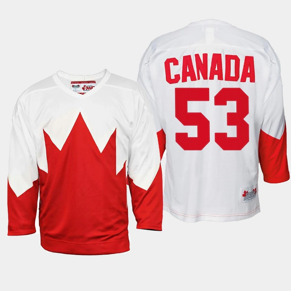 Youth Summit Series Canada Hockey Bo Horvat Throwback White #53 Jersey