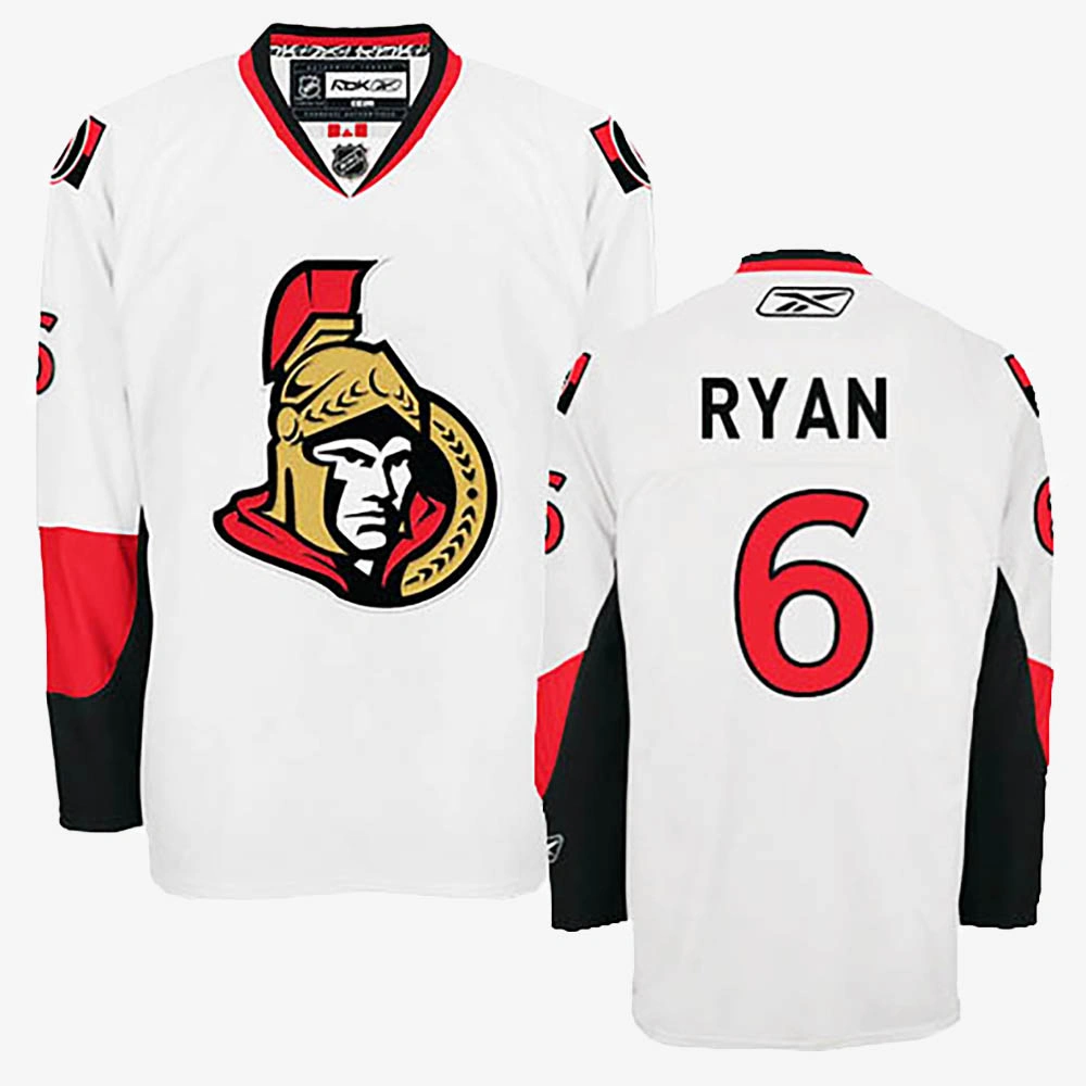 Bobby Ryan Ottawa Senators White Away Jersey