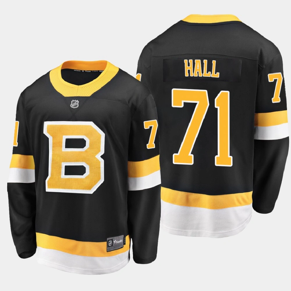 Women's Boston Bruins Taylor Hall #71 Alternate 2021 Black Jersey Women's Boston Bruins Taylor Hall #71 Alternate 2021 Black Jersey